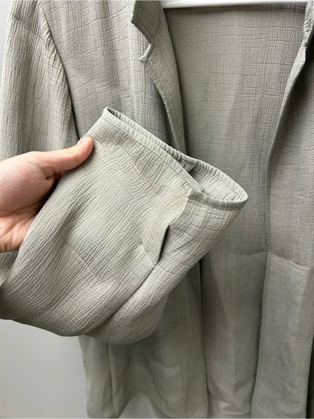 Eileen Fisher Women’s Gold Mirage Blazer Jacket - Picture 3 of 7